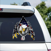 Custom Car Decal Veteran Available All Branches of Services Car Decal For Military Veteran Military Retired Gift K1702 Trhn