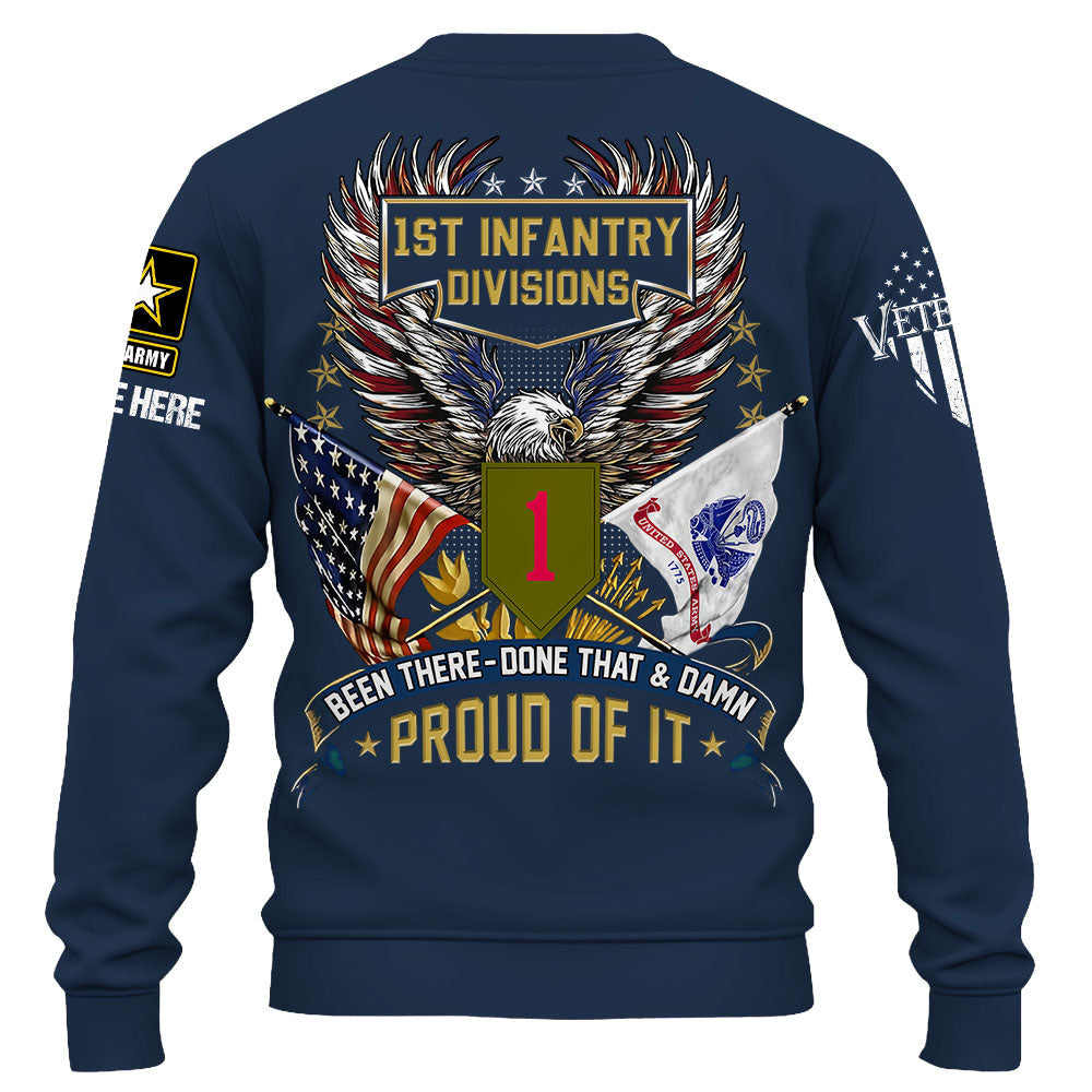 Personalized Shirt Been There Done That And Damn Proud Of It Gift For Veterans K1702
