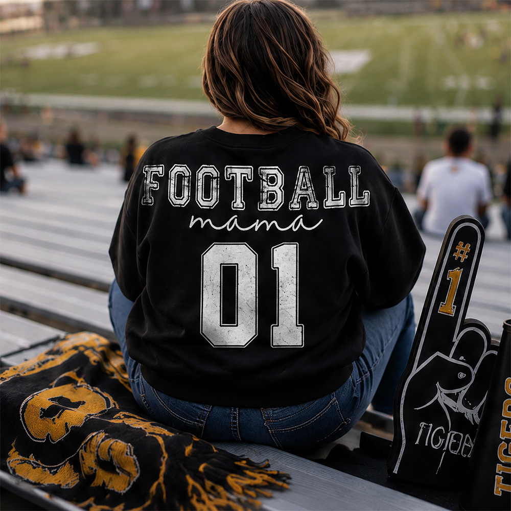 Personalized I'll Always Be Your Biggest Fan Shirt, Custom Player Photo & Number, Football Mom Gift for Game Day Na02 Hv01