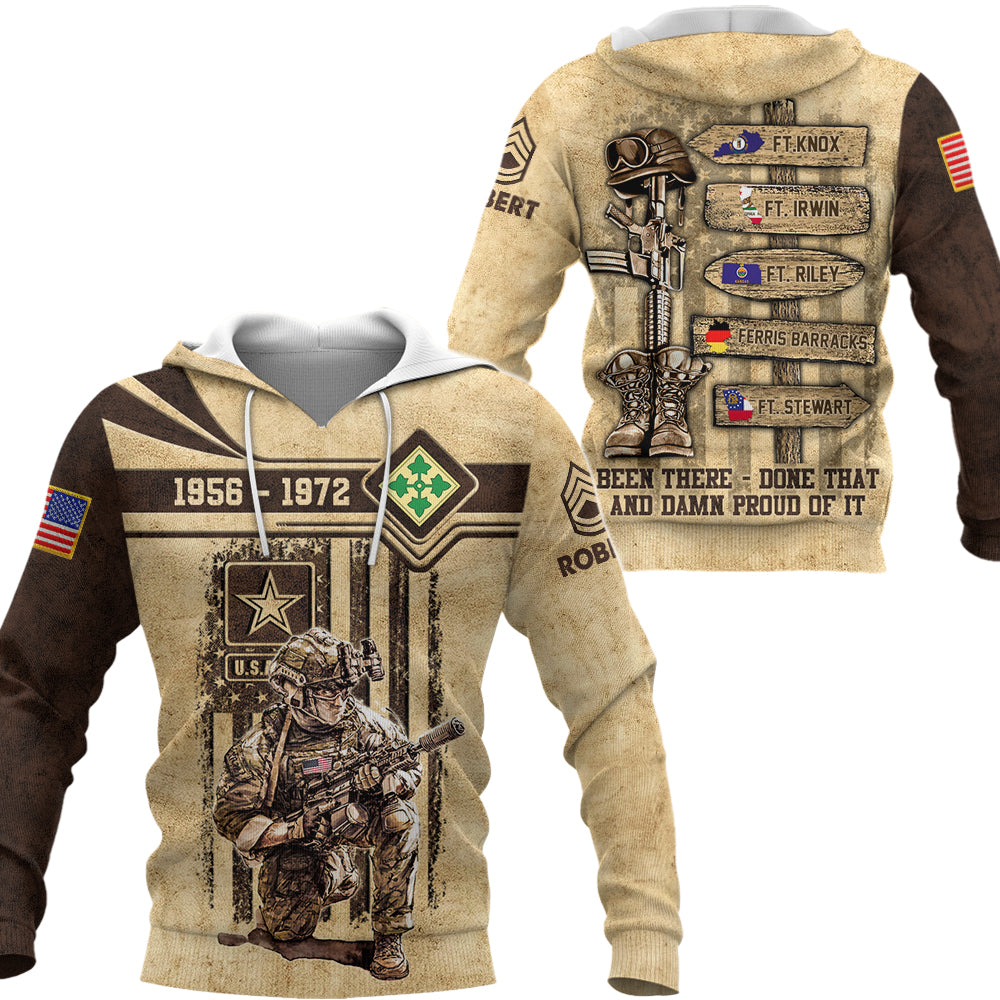 Personalized All Over Print Shirt Veteran World Tour Shirt - Personalized Branch, Rank, and Locations Gift For Veterans K1702 Trhn
