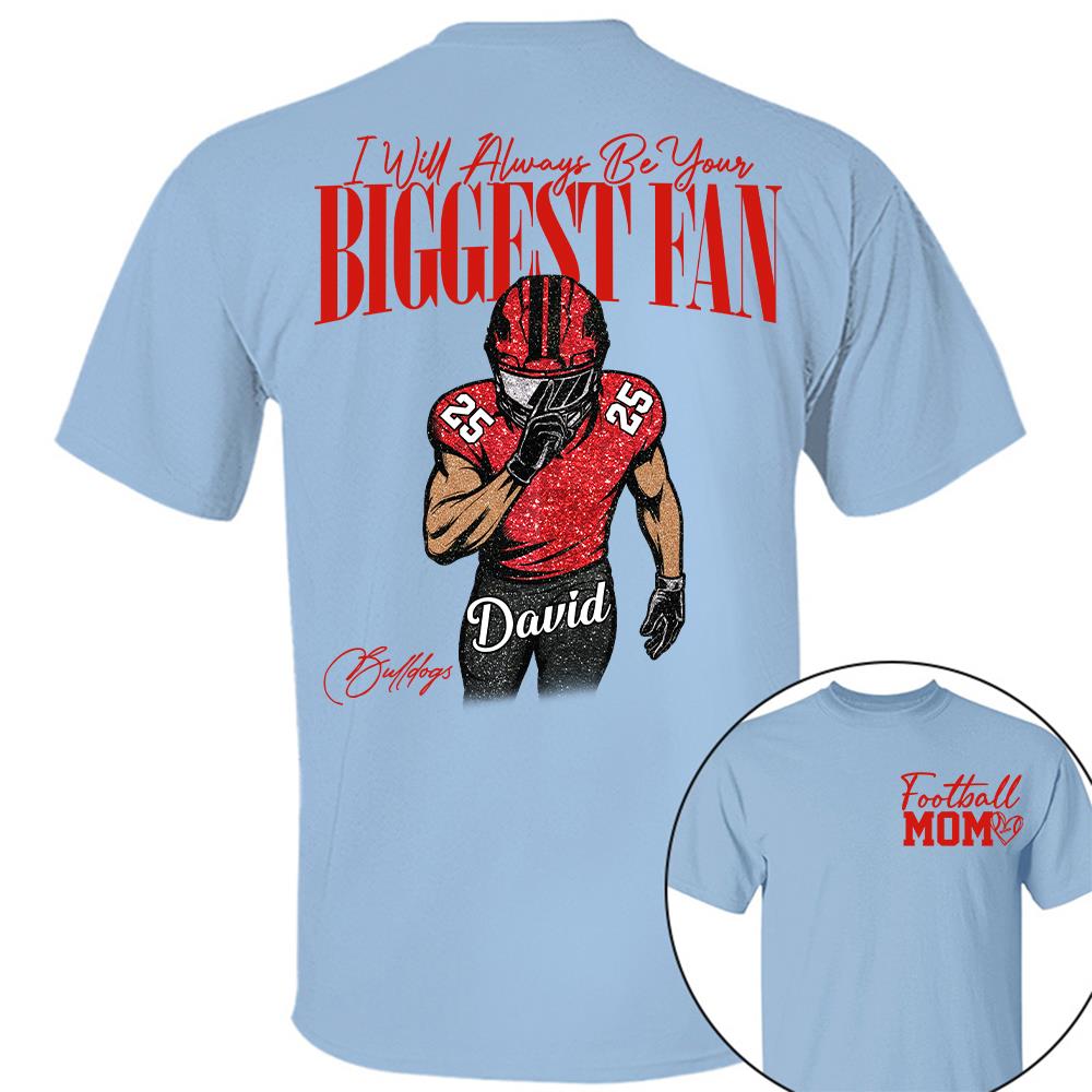 I'll Always Be Your Biggest Fan - Washed Tee Retro Bootleg Shirt For Football Players Na02 Hv01