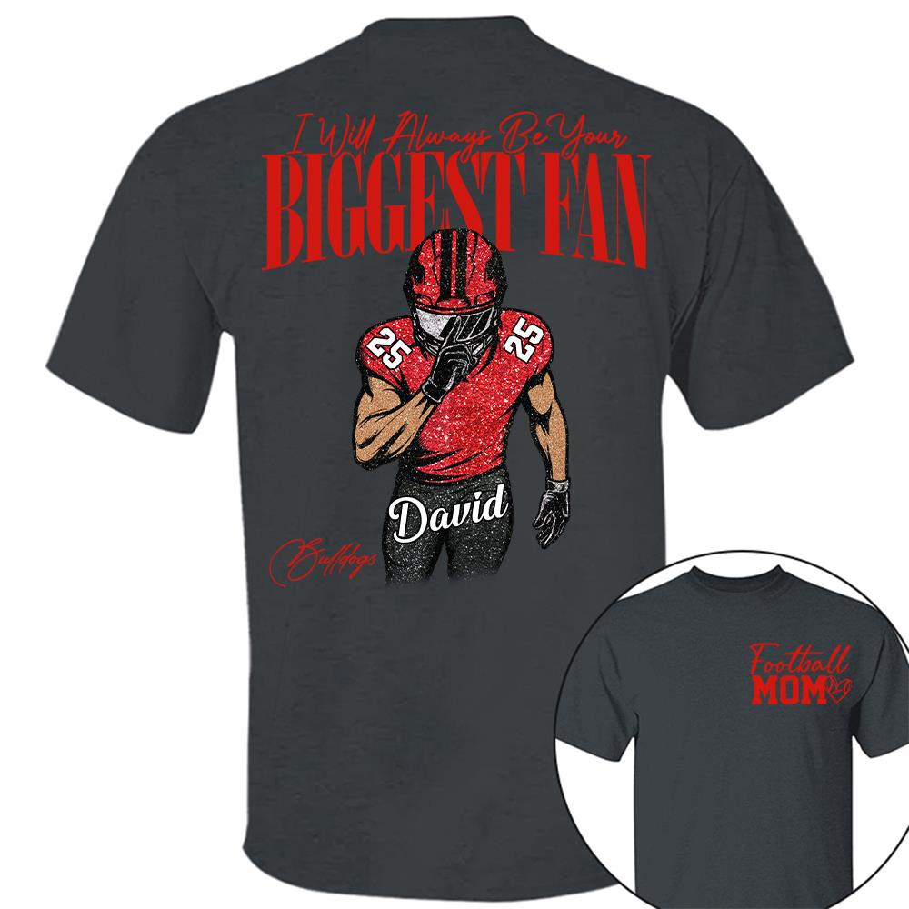 I'll Always Be Your Biggest Fan - Washed Tee Retro Bootleg Shirt For Football Players Na02 Hv01