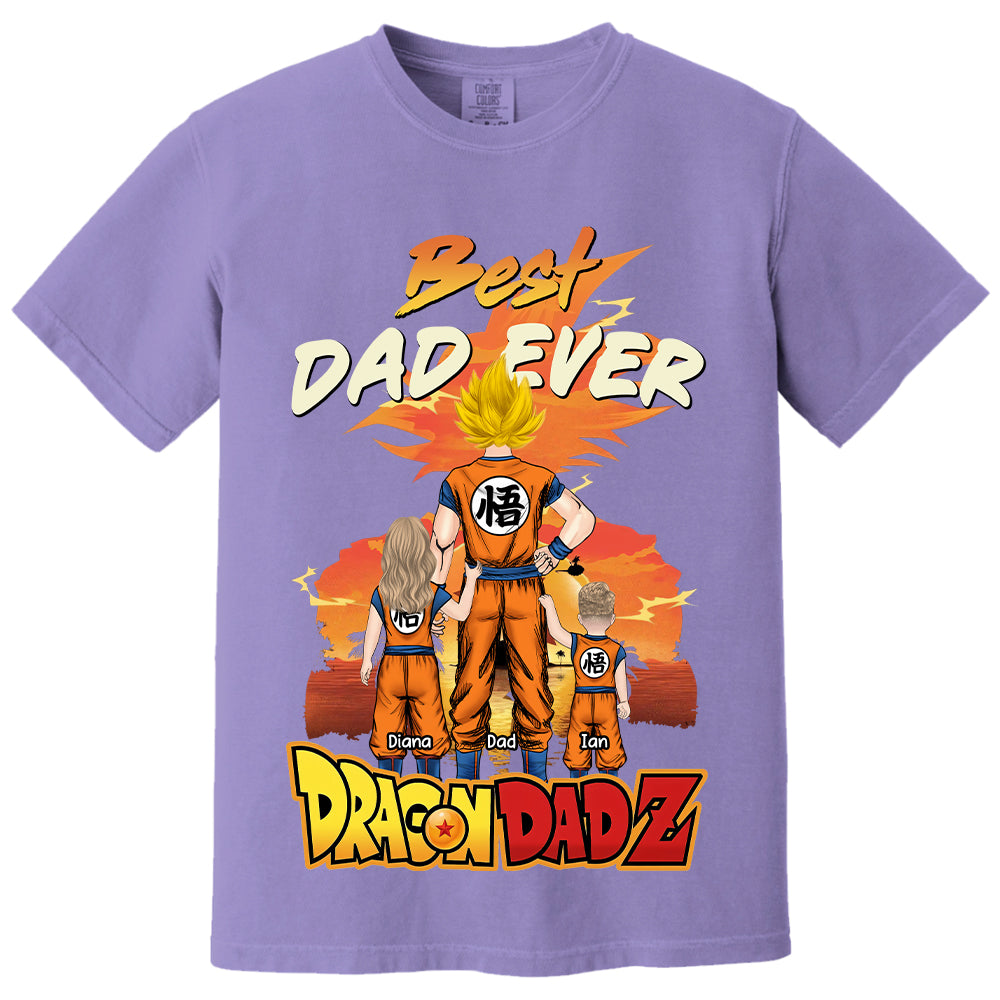 Personalized DragonDad Best Dad Ever Shirt, Gift For Dad, Father's Day L0411 VH01 