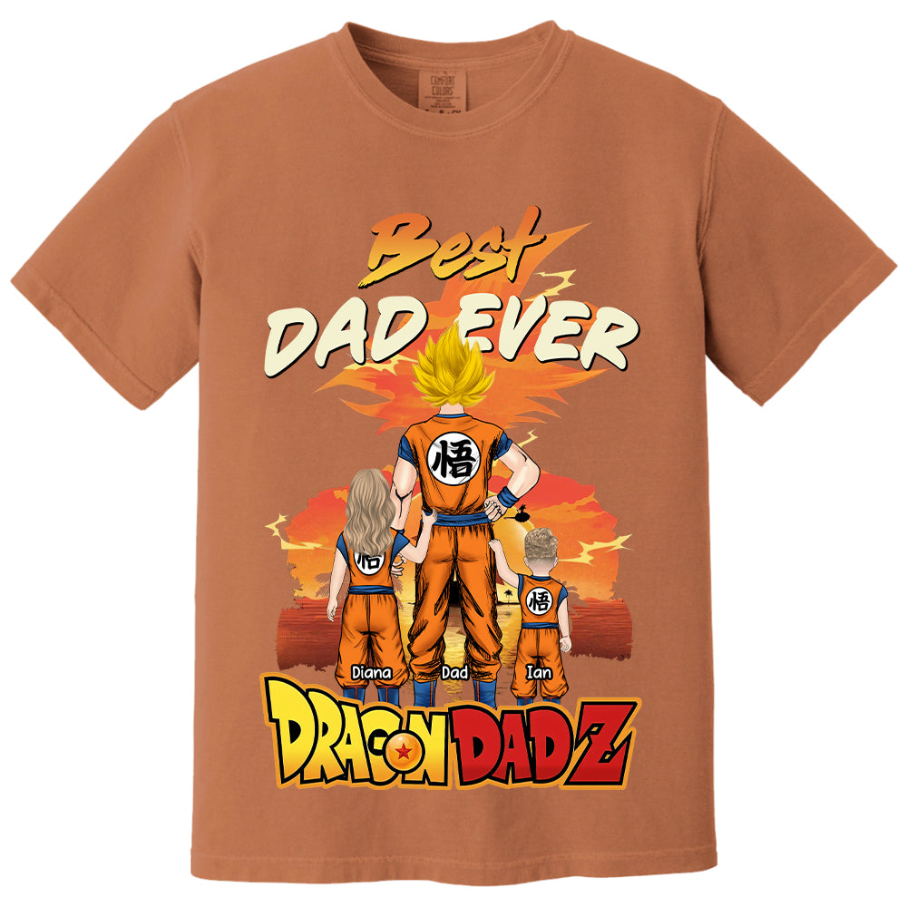 Personalized DragonDad Best Dad Ever Shirt, Gift For Dad, Father's Day L0411 VH01 