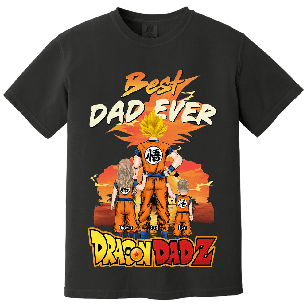 Personalized DragonDad Best Dad Ever Shirt, Gift For Dad, Father's Day L0411 VH01 