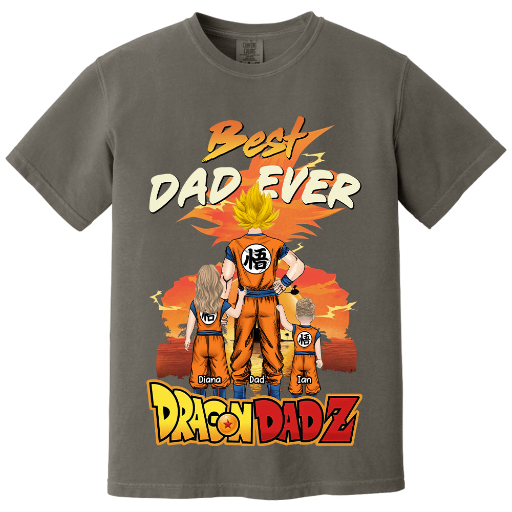 Personalized DragonDad Best Dad Ever Shirt, Gift For Dad, Father's Day L0411 VH01 