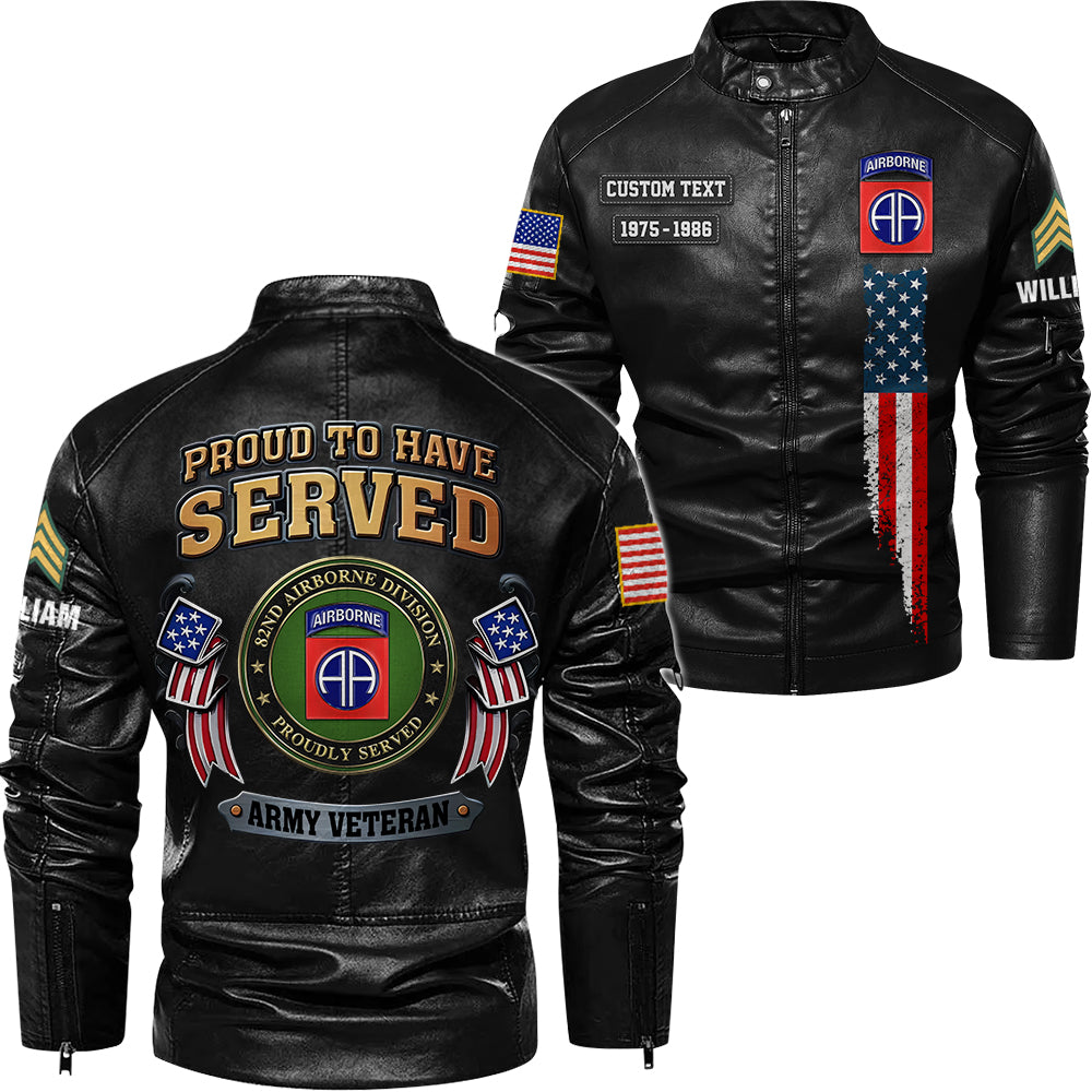 Custom Bomber Jackets US Military Veteran Available All Branches Logo Division Personalized Gift For Veteran K1702 Trhn