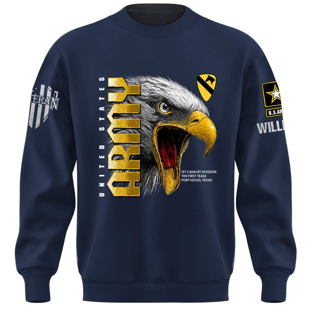 Personalized Military Unit Patch Shirt Custom Gift For Veteran Available All Military Branch Gift For Veteran Dad, Grandpa K1702 MT2