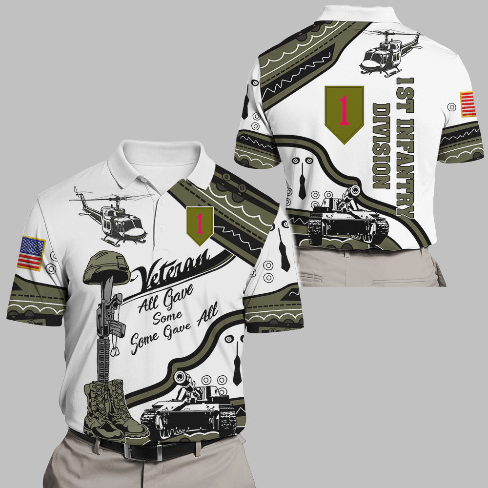 Personalized All Over Print Premium U.S Multiple Service Veteran Hawaii Shirt K1702