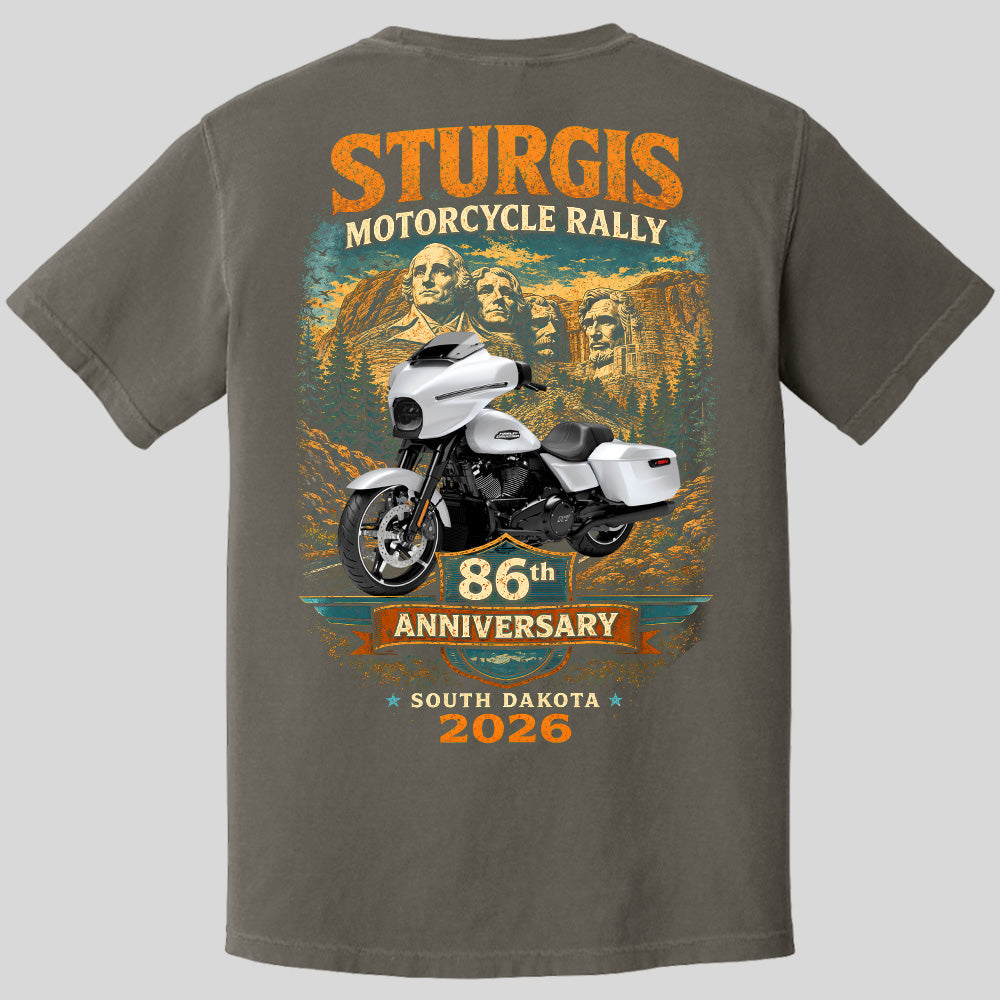 Celebrate 86th Anniversary -  2026 Sturgis Motorcycle Rally Black Hills Gold - Personalized Upload Vehicle Photo For Biker A2110 Pt99