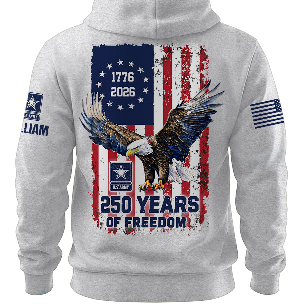 Custom America 250 Shirt Available All Military Branches Gift For Veterans K1702 MT2