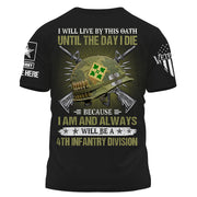 Personalized Shirt I Will Live By This Oath Until The Day I Die Because I Am And Always Will Be A Veteran K1702