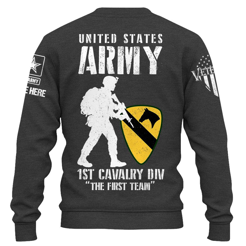 Custom Shirt Veteran Military Division Available All Military Branches Gift For Veterans K1702 Trhn
