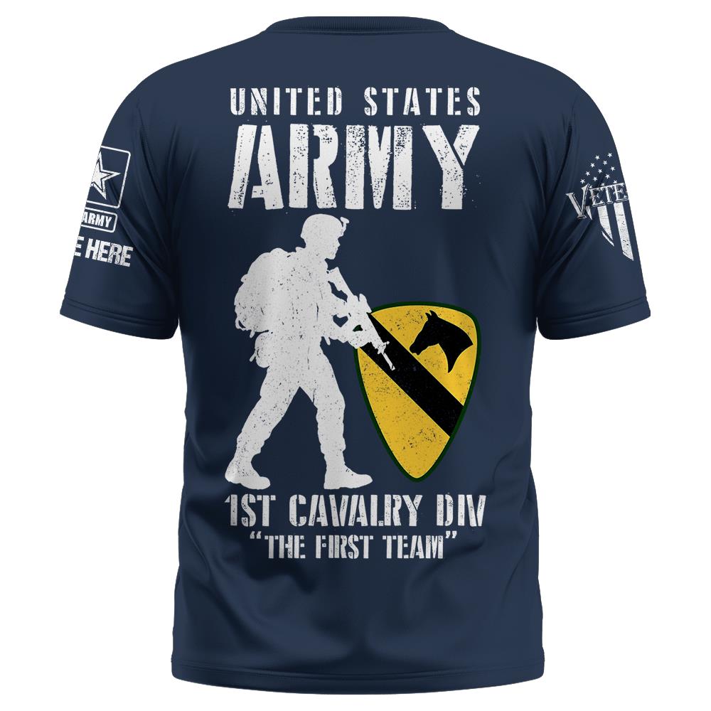 Custom Shirt Veteran Military Division Available All Military Branches Gift For Veterans K1702 Trhn