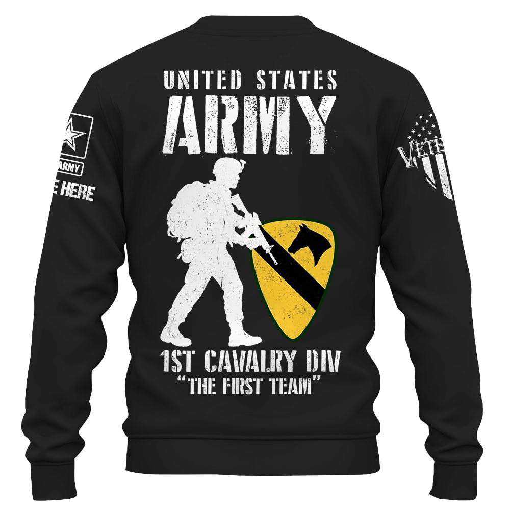 Custom Shirt Veteran Military Division Available All Military Branches Gift For Veterans K1702 Trhn
