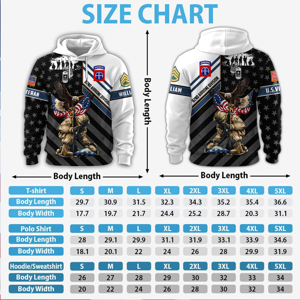 Custom Veteran Shirt US Military Gift Custom All Branches Rank Division Name For Military Retirement Veteran Dad Grandpa K1702 MT2