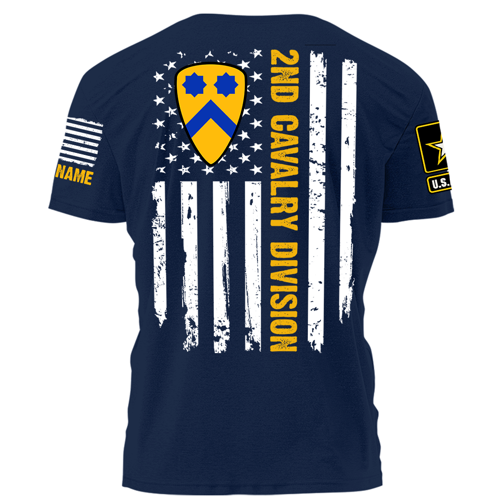 Personalized Shirt Custom Military Divison Perfect Gift For Veteran K1702