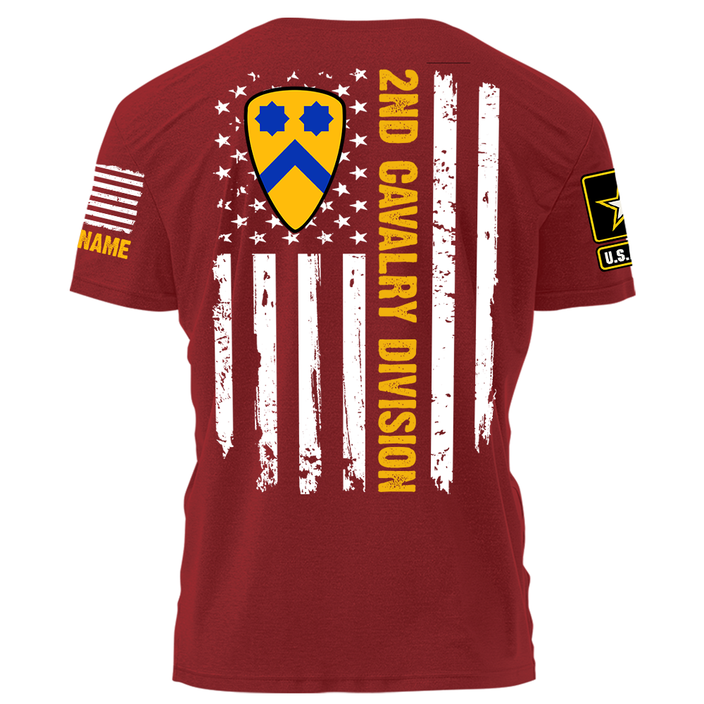 Personalized Shirt Custom Military Divison Perfect Gift For Veteran K1702