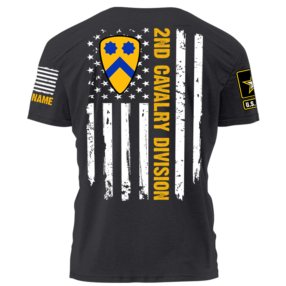 Personalized Shirt Custom Military Divison Perfect Gift For Veteran K1702