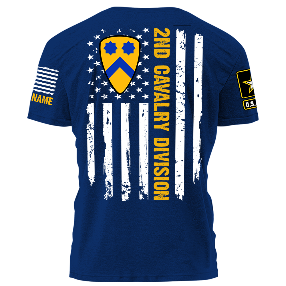Personalized Shirt Custom Military Divison Perfect Gift For Veteran K1702