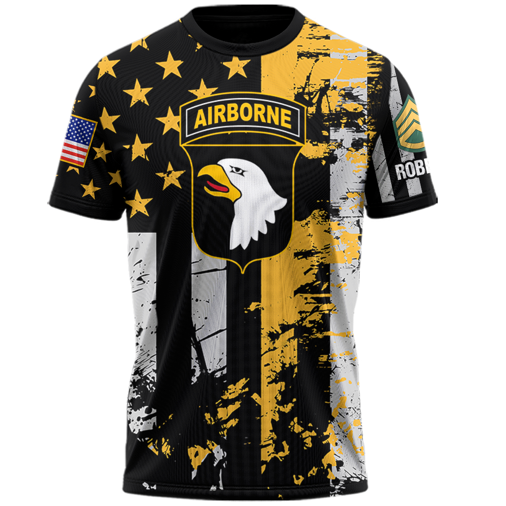 Custom Over Print Shirt Custom Jersey Available All Branch Gift For Veterans K1702