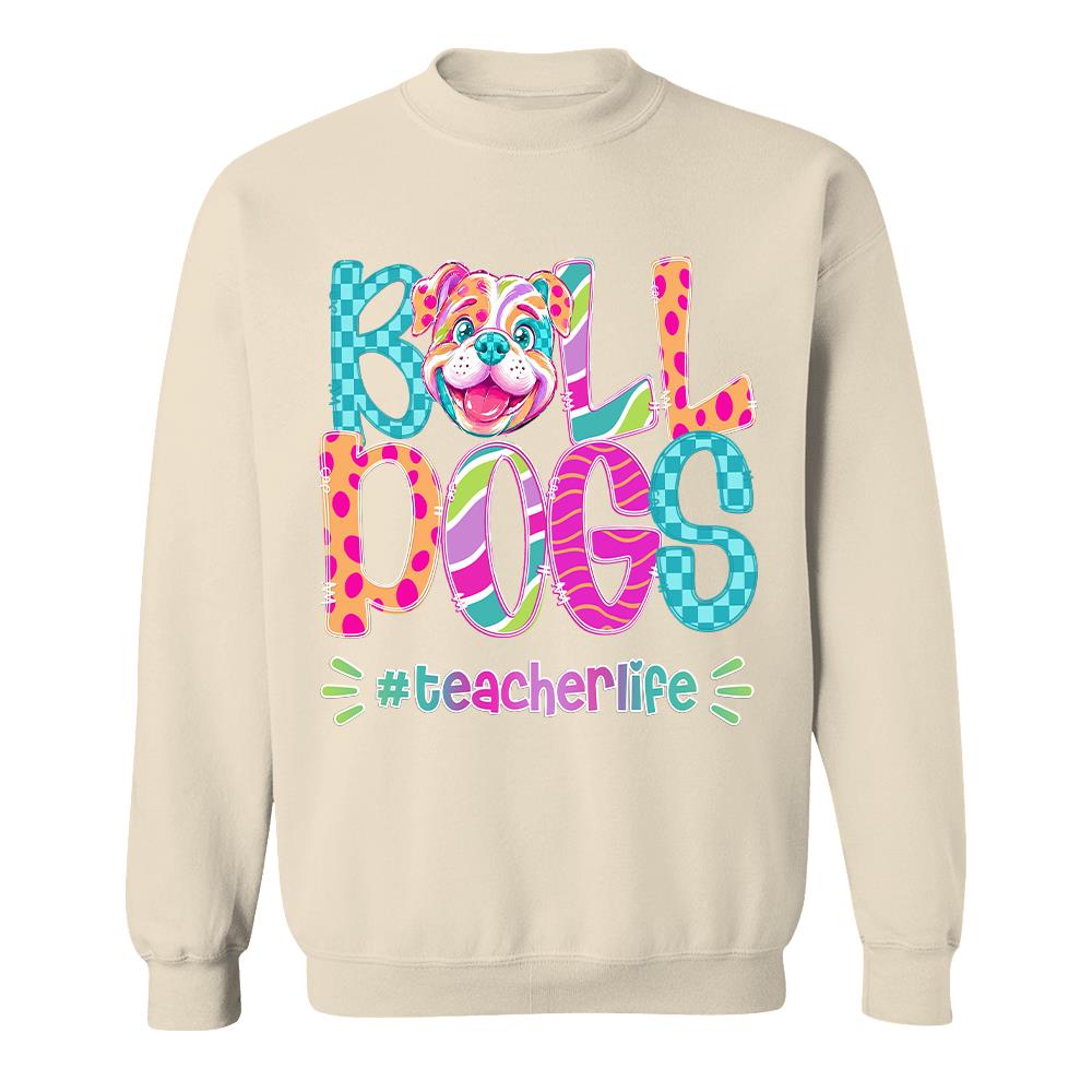 Personalized Mascot Spirit Shirt, Personalized School Spirit Tee, Colorful Team Name T-Shirt Hv01