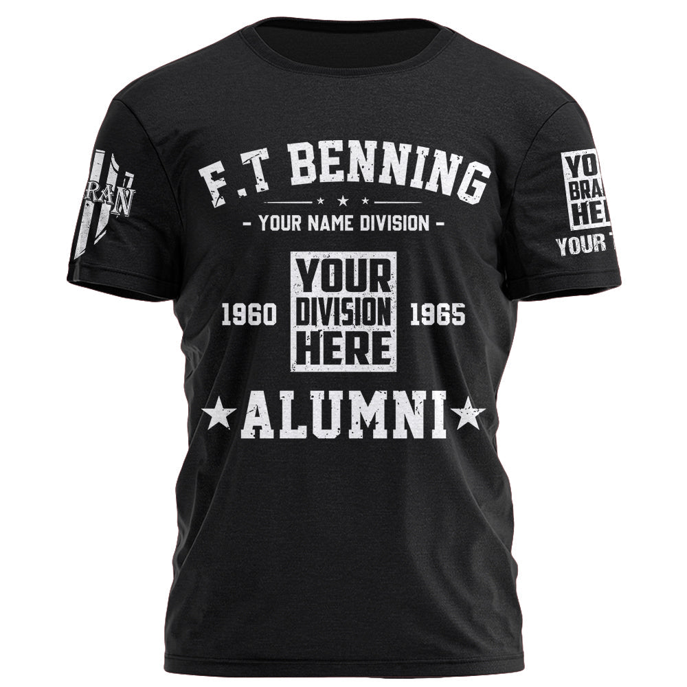 Military Training Center Alumni Personalized shirt For Veteran Custom Divisions Name K1702