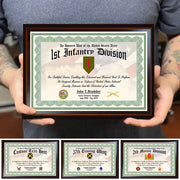 Custom Poster Canvas Service Display Recognition Available All Military Branches Gift For Veterans K1702 Trhn