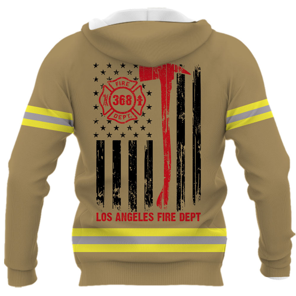 Firefighter All Over Print Shirt Fireman Custom Fire Dept Gift For Firefighters K1702 Trhn