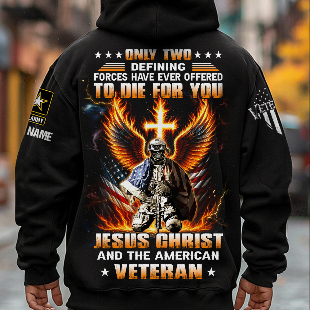 Custom Shirt Only Two Defining Forces Gift For Veteran K1702 Trhn