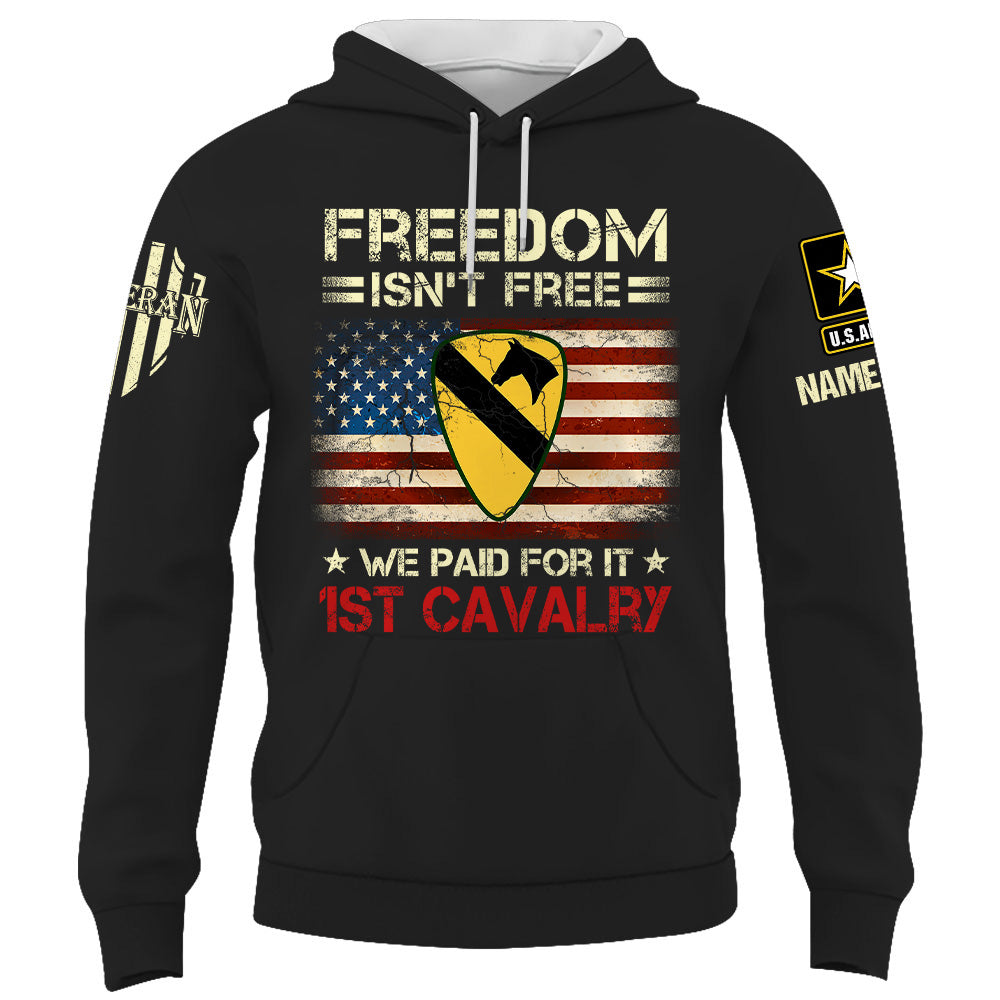 Custom Shirt Freedom Isn't Free I Paid For It Us Veteran Gift For Memorial Day Veteran Gift K1702 Trhn