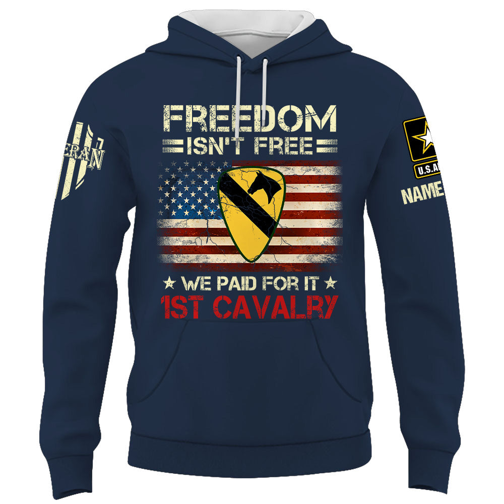 Custom Shirt Freedom Isn't Free I Paid For It Us Veteran Gift For Memorial Day Veteran Gift K1702 Trhn