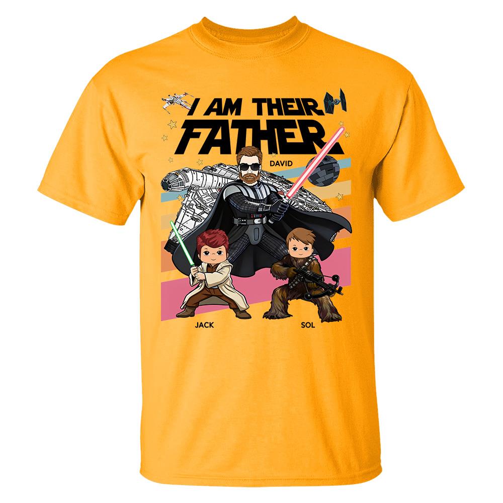 I Am Their Father Personalized Shirt Gift For Dad- Father's Day 2026 T1807 Hv01