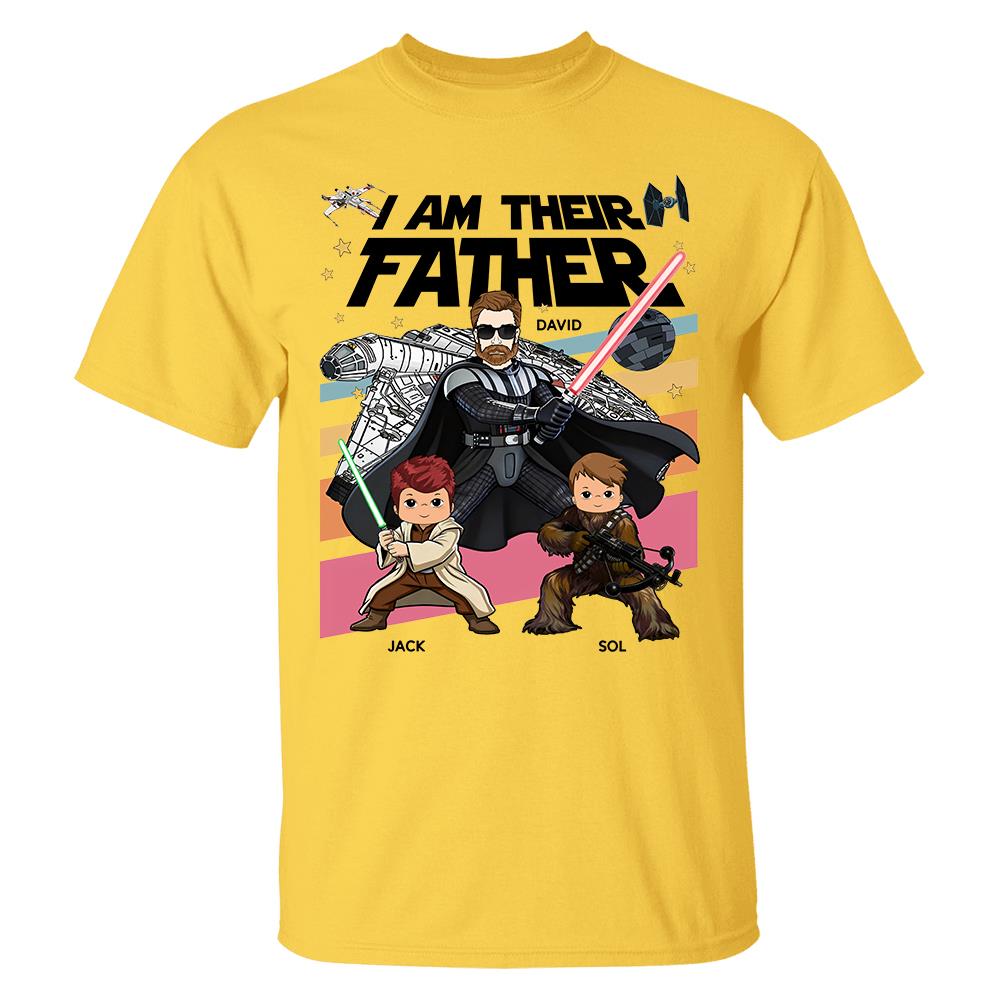 I Am Their Father Personalized Shirt Gift For Dad- Father's Day 2026 T1807 Hv01