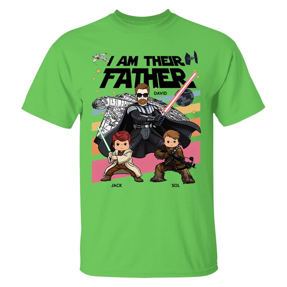 I Am Their Father Personalized Shirt Gift For Dad- Father's Day 2026 T1807 Hv01