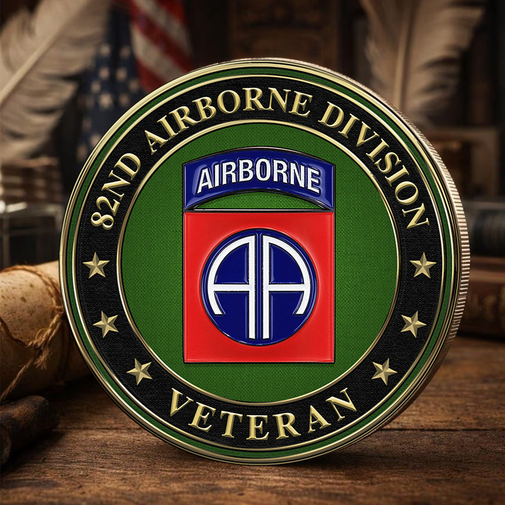 Personalized Challenge Coin Oath of Enlistment Military Gift For Veteran K1702 Trhn