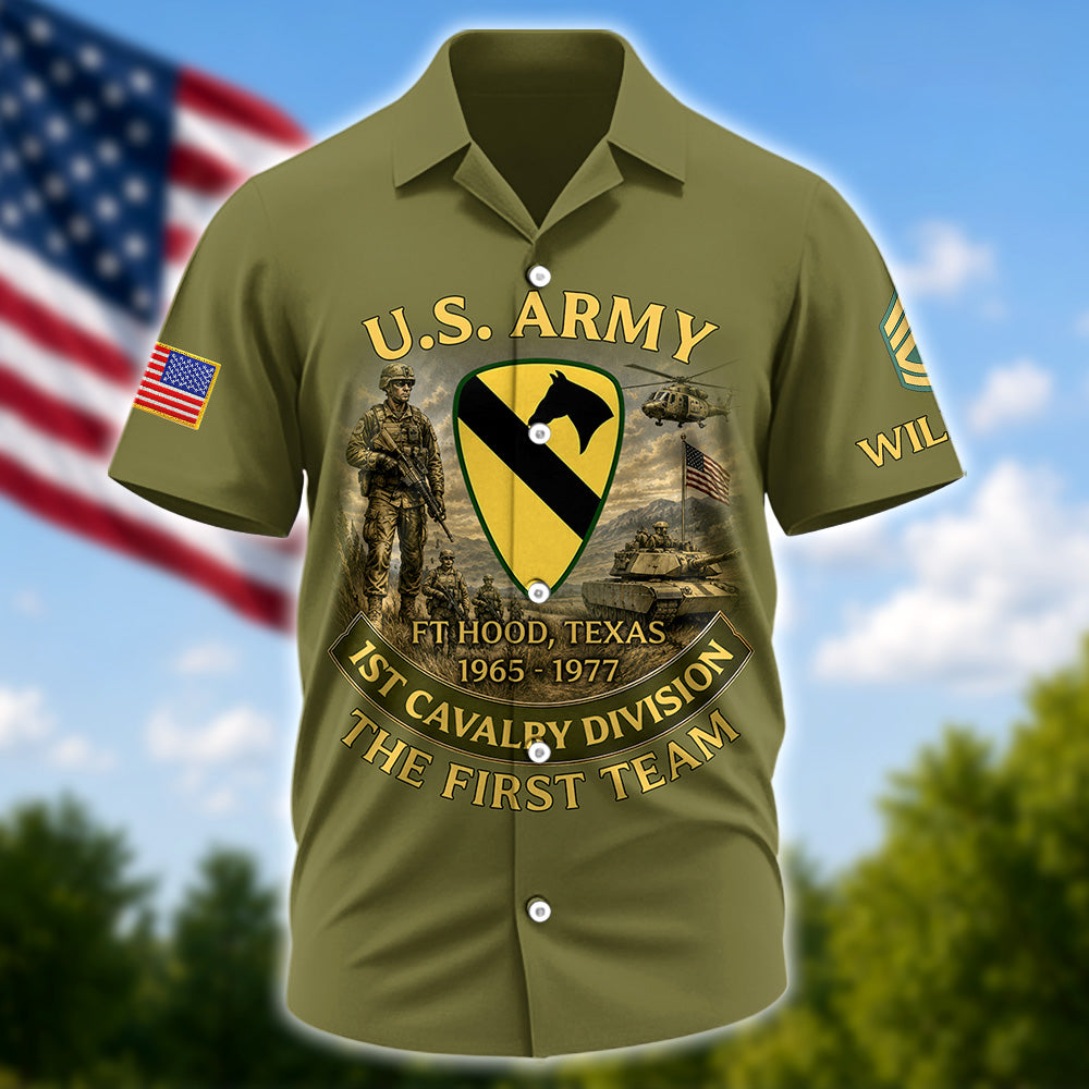 Custom Veteran Shirt Available All Military Branches All Over Print Gift For Veterans Dad Grandpa K1702 MT2