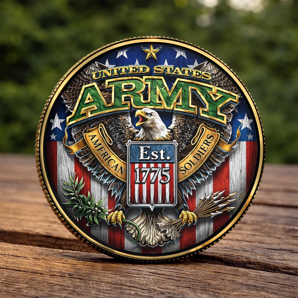 Don't Let the Gray Hair Fool You, I Can Still Kick 4ss Custom Commemorative Coin Military Gift For Veterans K1702 MT2