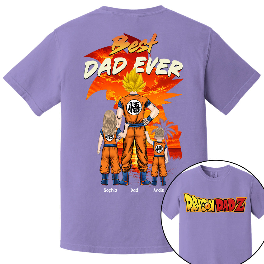 Custom DragonDad Best Dad Ever Shirt, Father's Day 2026 L0411 VH01