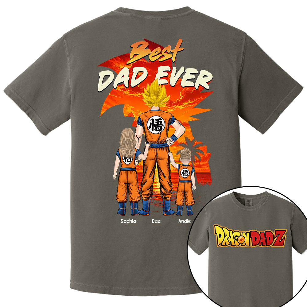 Custom DragonDad Best Dad Ever Shirt, Father's Day 2026 L0411 VH01