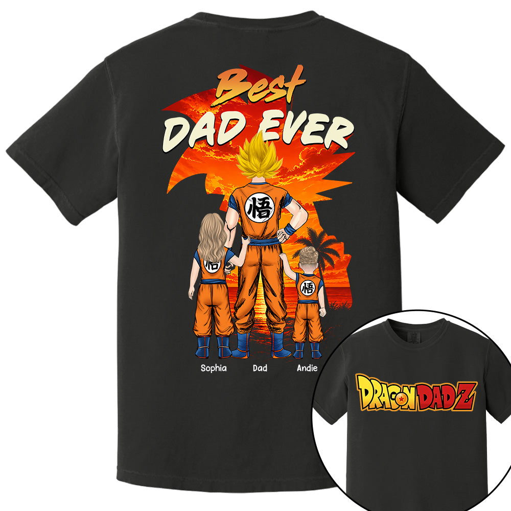 Custom DragonDad Best Dad Ever Shirt, Father's Day 2026 L0411 VH01