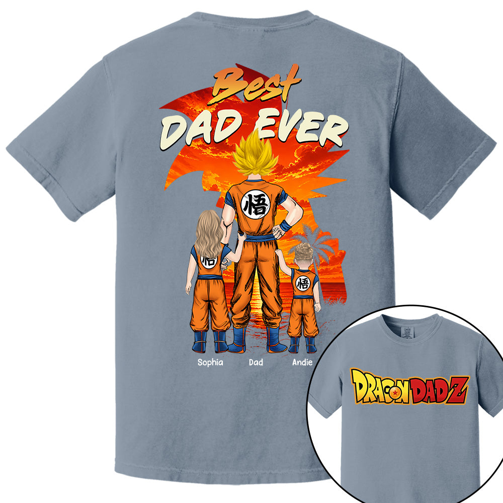 Custom DragonDad Best Dad Ever Shirt, Father's Day 2026 L0411 VH01