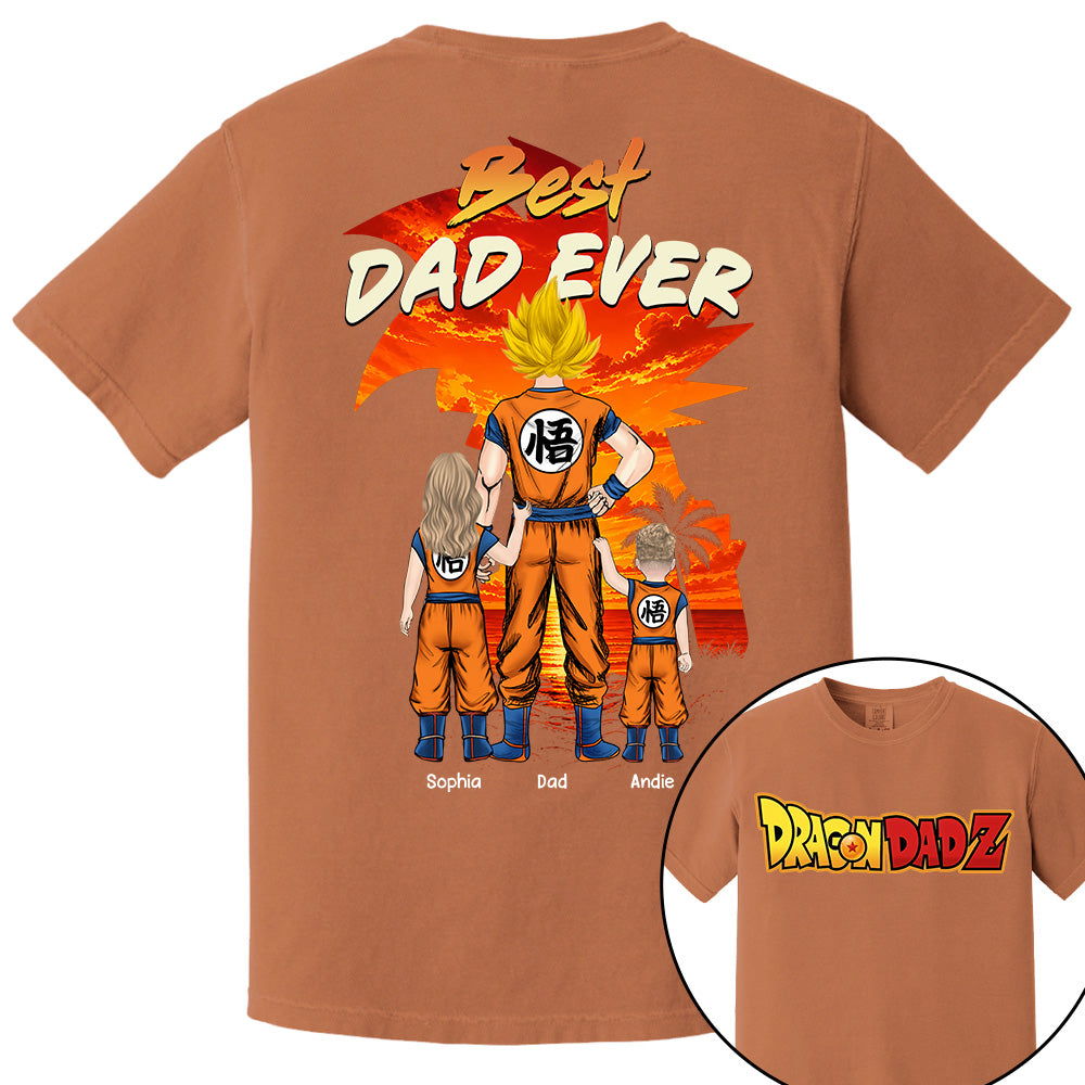 Custom DragonDad Best Dad Ever Shirt, Father's Day 2026 L0411 VH01