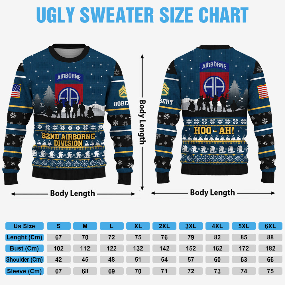 Custom Ugly Sweater Military Veteran Available All Military Branches Gift For Veteran Dad Grandpa K1702 Trhn