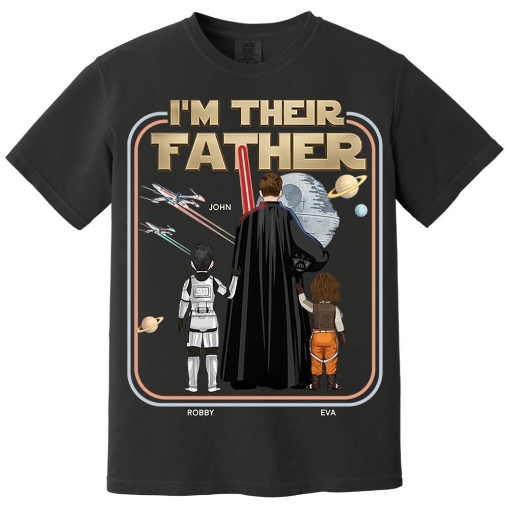 I'm Their Father - Personalized Shirt For Dad - Custom Gift For Father's Day A2110 Nh00