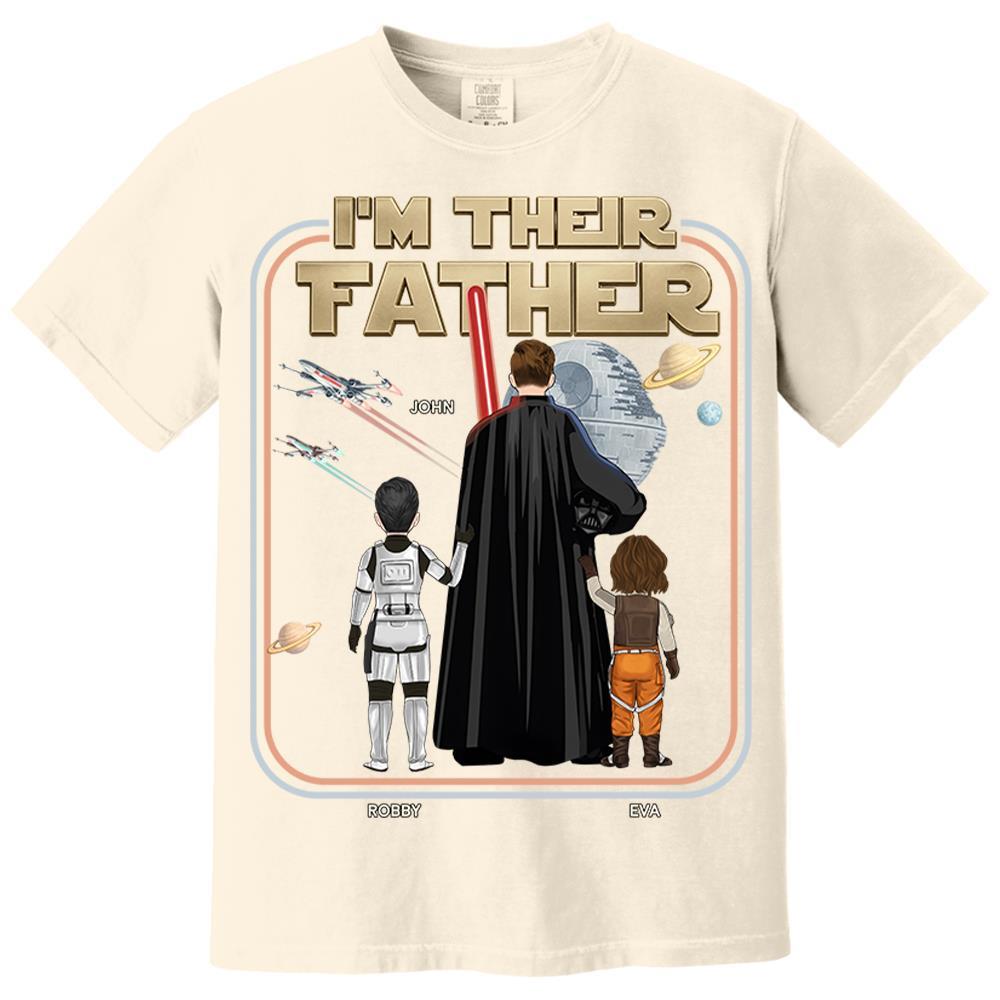 I'm Their Father - Personalized Shirt For Dad - Custom Gift For Father's Day A2110 Nh00