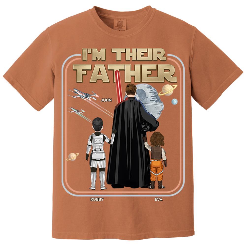 I'm Their Father - Personalized Shirt For Dad - Custom Gift For Father's Day A2110 Nh00