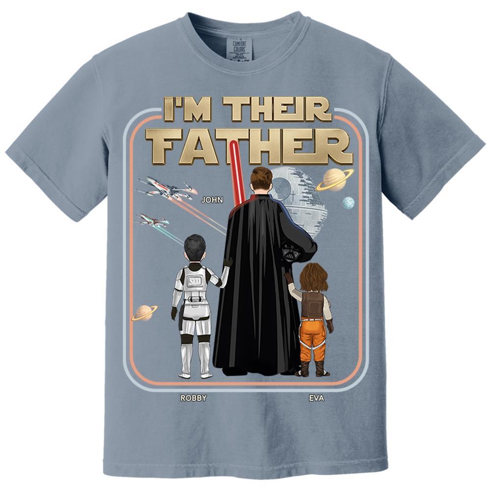 I'm Their Father - Personalized Shirt For Dad - Custom Gift For Father's Day A2110 Nh00