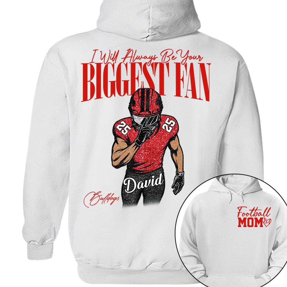 I'll Always Be Your Biggest Fan - Washed Tee Retro Bootleg Shirt For Football Players Na02 Hv01
