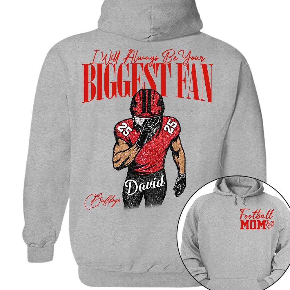 I'll Always Be Your Biggest Fan - Washed Tee Retro Bootleg Shirt For Football Players Na02 Hv01